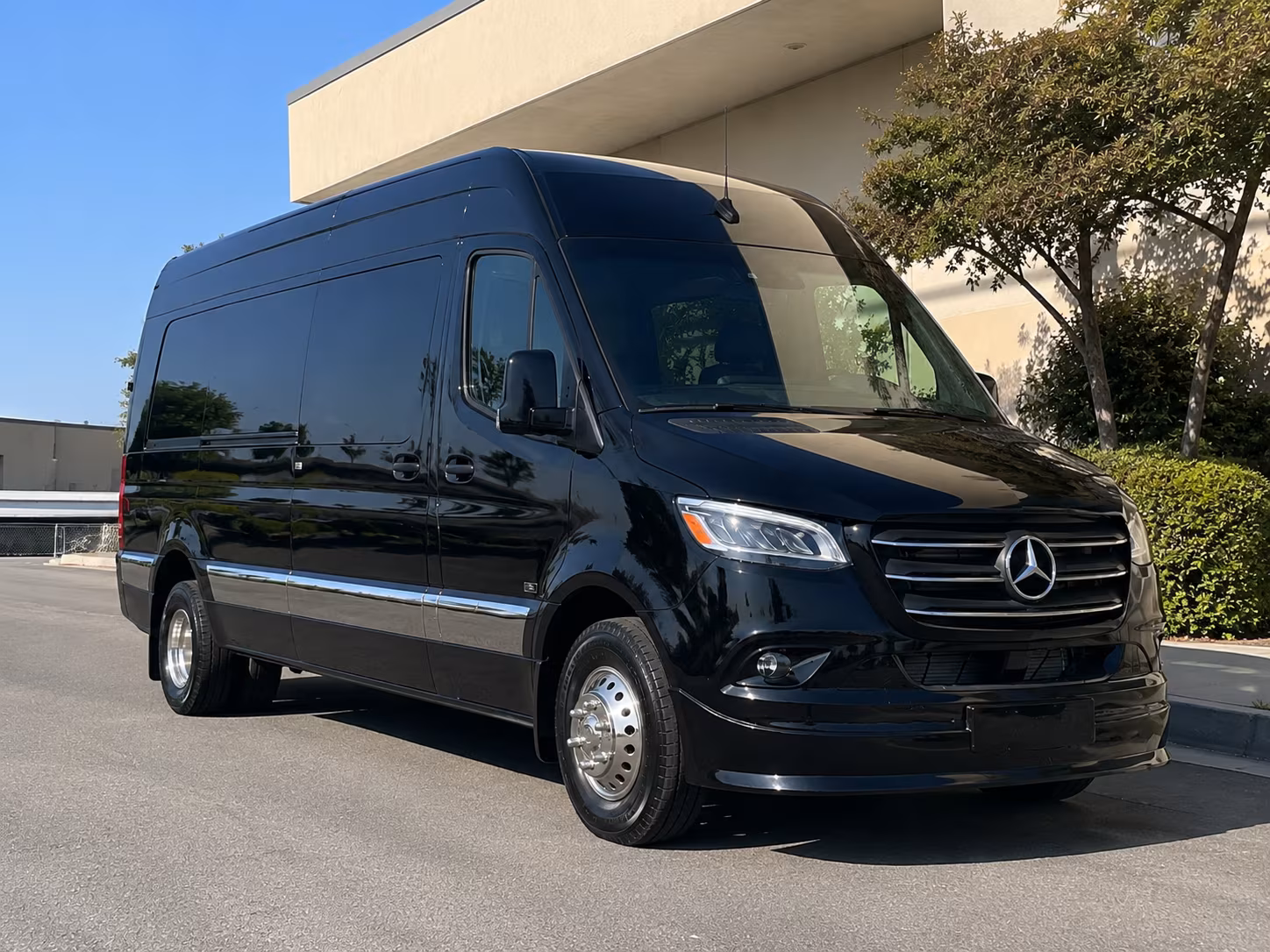 vacaville sprinter van with driver